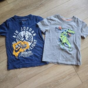 Air Jordan & Tommy Bahama Set of 2 short sleeve tees size 6 VGUC